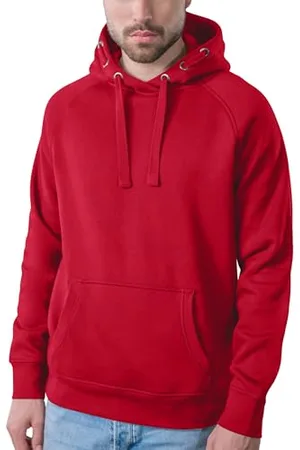 HRM Bluza z kapturem unisex 903, czerwona, regularna