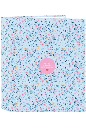 Safta VMB RAJ - Folio Folder z 4 pierścieniami, idealny dla dzieci w różnym wieku, wygodny i wszechstronny, jakość i wytrzymałość, 27 x 6 x 33 cm, , M, Casual