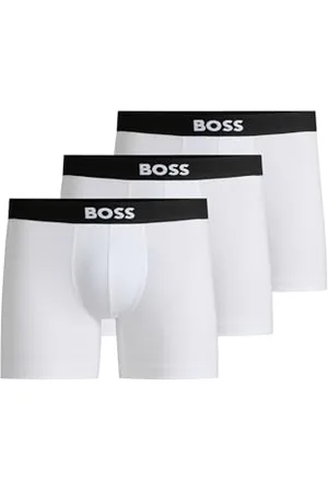HUGO BOSS Męskie bokserki (3 sztuki), white 100, L