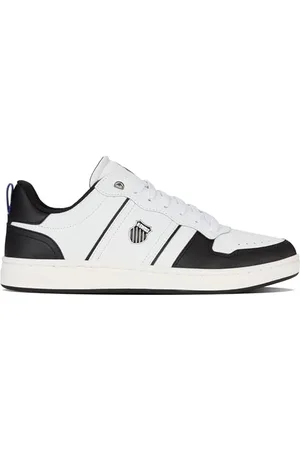 K-Swiss Męskie buty sportowe Lozan Match LTH, białe/czarne/S białe, 44,5 EU, , 44.5 eu