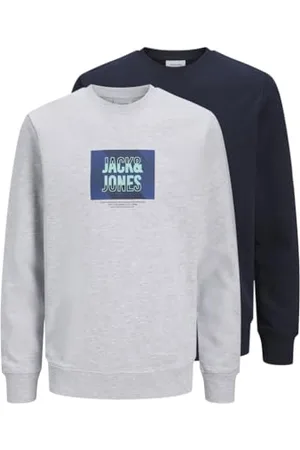 JACK & JONES Jjhudson Sweat Crew Neck 2P Mp Pls, , 4XL