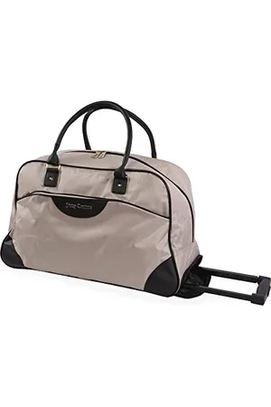 Juicy Couture Damska torba na kółkach, beżowa, beżowa, Waga, damska koszulka na kółkach, BEŻOWY, Libra damska koszulka na kółkach