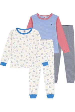 Petit Bateau Chłopięca A0D6V piżama ciążowa damska, , 6 lat (2 sztuki), , 6 lat