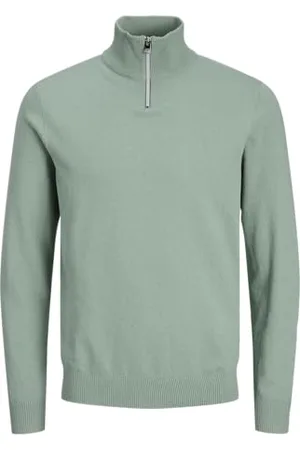 JJ Jrebcallum Knit Half Zip, , XL