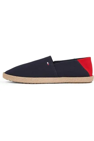 Tommy Hilfiger Męskie mokasyny HILFIGER ESPADRILLE CORE TEXTILE, NIEBIESKIE (Desert Sky), 8 UK, , 42 EU