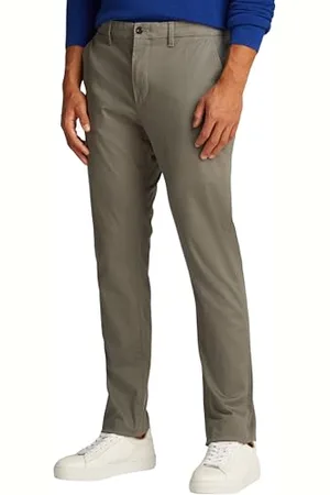 Tommy Hilfiger Męski bleecker Printed Structure Chino MW0MW37714 Chino, szary, 35W / 30L, , 35W / 30L