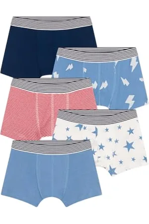 Petit Bateau Bokserki chłopięce (5 sztuk), , 8 lat