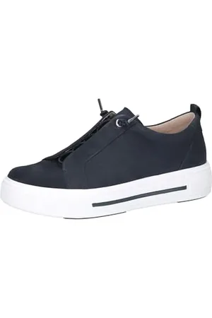 Caprice Damskie buty typu sneaker ze skóry Low Top, , 42 EU