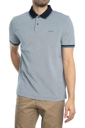 GANT 4-COL OX SS PIQUE, , L