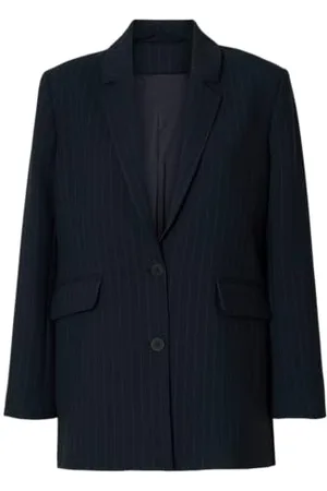 SELECTED Slfrita Ls Relaxed Blazer Pin STRI Noos, , 40