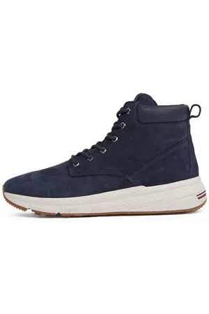 Tommy Hilfiger Męskie lekkie buty HILIFIGER NBK Hybrid Boot FM0FM05461, niebieskie, 10 UK, , 44 EU