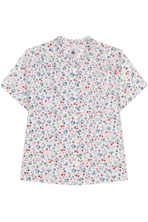 Petit Bateau Dziewczęca bluzka z krótkim rękawem, , 3 anni