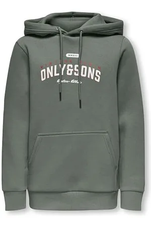 Only & Sons Osjceres Reg Vintage Print Hood SWT Noos, , 122-128