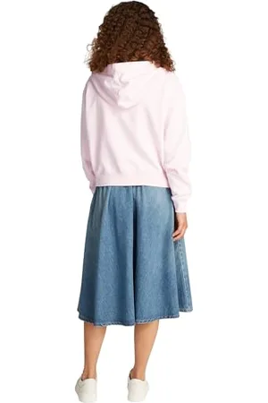Tommy Hilfiger Damska bluza z kapturem REG SCRIPT WW0WW44632, różowa, S, , S