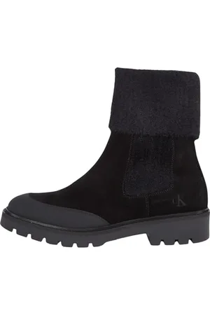 Calvin Klein Damskie buty Combat MID Chelsea WL YW0YW01600, czarne (Triple Black), 36 EU, , 36.5 EU