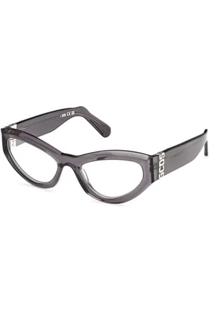 GCDS Unisex GD5024 Prescription Eyewear Frames, Grey/Inne, 53, szary/inny, 53