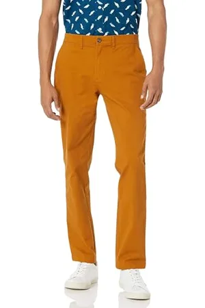 Amazon Męskie spodnie slim fit casual stretch chino, , 34W x 28L