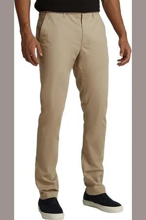 Tommy Hilfiger Męski bleecker Printed Structure Chino MW0MW37714 Chino, Beżowy, 40W / 30L, , 40W / 30L