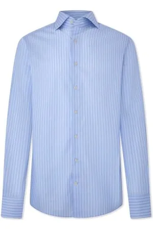 Hackett Męska koszula Sky Pop Stripe, , 46