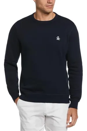 Original Penguin Męska bluza polarowa L/S Sticker Pete Crew, , XXL