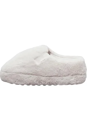 Calvin Klein Jeans Damskie domowe kapcie Anke WN Fur YW0YW01596 buty domowe, beżowe (potrójne skorupki jajka), 38 EU, , 38 EU