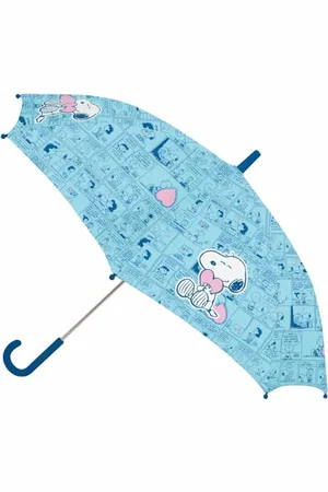 Safta SNOOPY LOVE parasol ręczny, 8 paneli, pręty metalowe, wygodny i wszechstronny, jakość i wytrzymałość, 48 cm, materiał poliester, , M, Casual