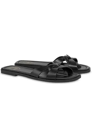 Moschino JA28092G1MIA0000 damskie sandały z klapką, czarne, 38 EU, , 38 EU