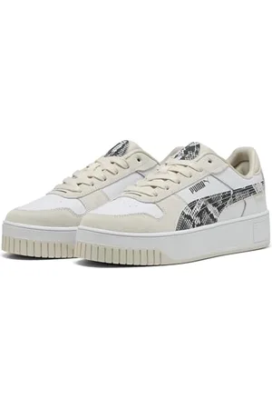 PUMA Damskie buty sportowe Carina Street Snake Chic, biały-Alpine Snow, 38 EU, Biały śnieg alpejski, 39 EU