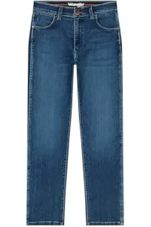 Wrangler Męskie dżinsy Larston, Slim Tapered Fit, stożkowe nogawki, , 33W / 30L