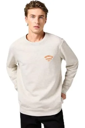 Wrangler Small Logo Crew, , S