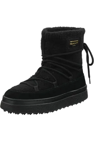GANT FOOTWEAR Damskie sztyblety SNOWHILL, czarne, rozmiar 39 EU, , 39 EU
