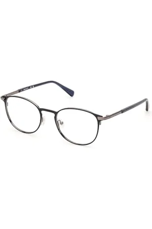 GANT Męskie okulary GA50009 Prescription Eyewear Frames, Shiny Blue, 51, , 51
