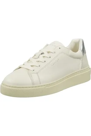 GANT FOOTWEAR Damskie buty sportowe Julice, białe/srebrne, rozmiar 38 EU, , 38 EU
