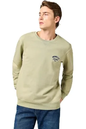 Wrangler Small Logo Crew, , XXL