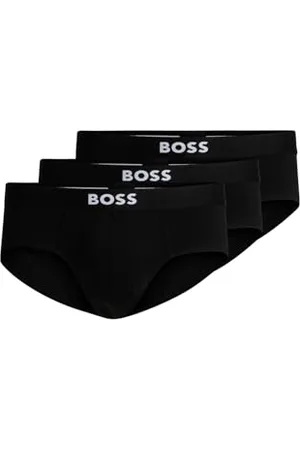 HUGO BOSS HipBr 3P jeden, krótki mężczyzna, czarny 001, M (opakowanie 3 szt.), , M