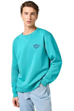 Wrangler Small Logo Crew, , L