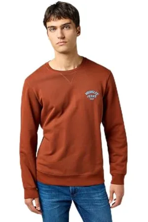 Wrangler Small Logo Crew, , L