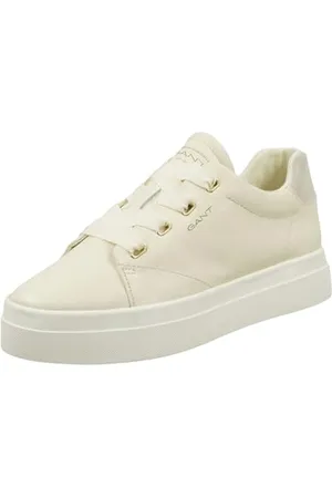 GANT FOOTWEAR Damskie buty sportowe AVONA, kremowe, 41 EU, , 41 EU