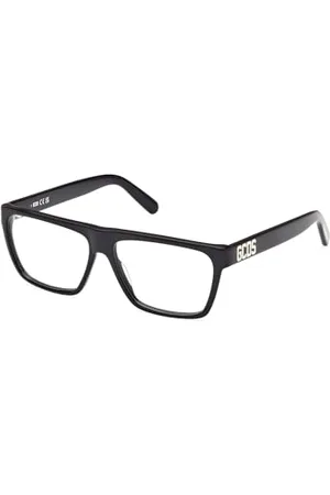 GCDS Unisex GD5032 receptujące oprawki do oczu, błyszczące czarne, 55, , 55