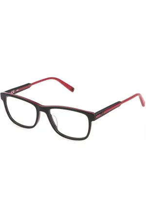 Fila VFI304 okulary, Black Top + siatka, 54 dla mężczyzn, czarne na górze + czerwone