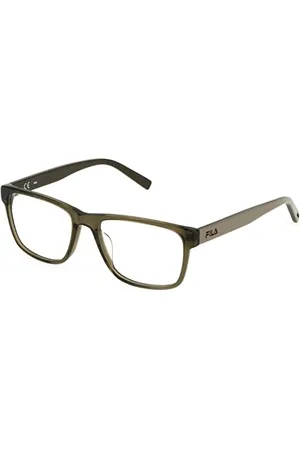 Fila VFI219 okulary Shiny Olive Green, 55 dla mężczyzn, błyszczący oliwkowy zielony