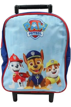 Disney Trolley Paw Patrol 24x28x10, walizka dziecięca z kółkami, zabawny i praktyczny design dla małych fanów łap Patrolu, , Wózek