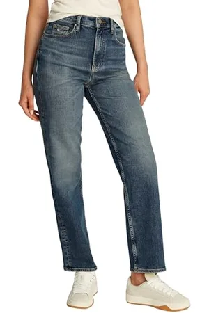 Tommy Hilfiger Kobiety LAYLA HR SLIM STR BI5154 proste, denim, 28W / 32L, , 28W / 32L