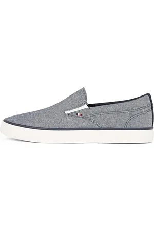 Tommy Hilfiger Męski TH HI VULC LOW SLIP ON CH Top, NIEBIESKI (Desert Sky), 9 UK, , 43 EU