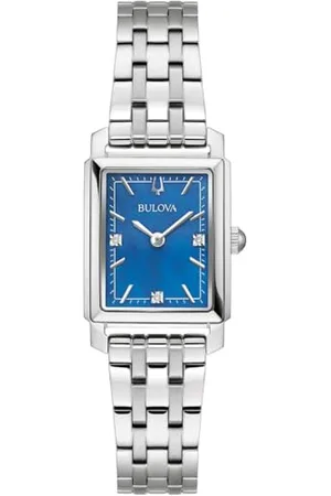 BULOVA Damski klasyczny analogowy zegarek z bransoletą ze stali nierdzewnej 96P245, srebrny, bransoletka, , Bransoletka