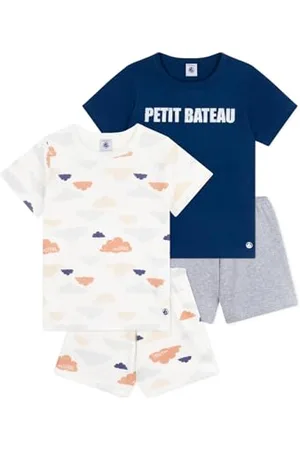 Petit Bateau Piżama chłopięca (zestaw 2 sztuk), , 10 lat