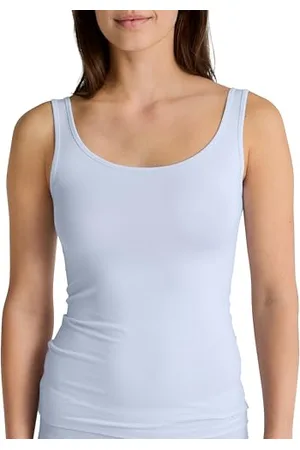 Calida Natural Comfort Tank Top damski z okrągłym dekoltem, , 32-34