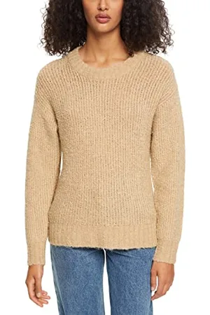 ESPRIT Damski sweter 092EE1I303, 289/SAND 5, S