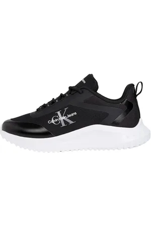 Calvin Klein CK JEANS Damska koszulka EVA RUNNER LOW LACE MIX ML WN YW0YW01442 Top, czarna (Ck Black), 44 EU, , 40 EU