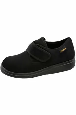 Fischer Fischer Unisex Ortho płaskie kapcie, czarny - -43 EU X-Weit